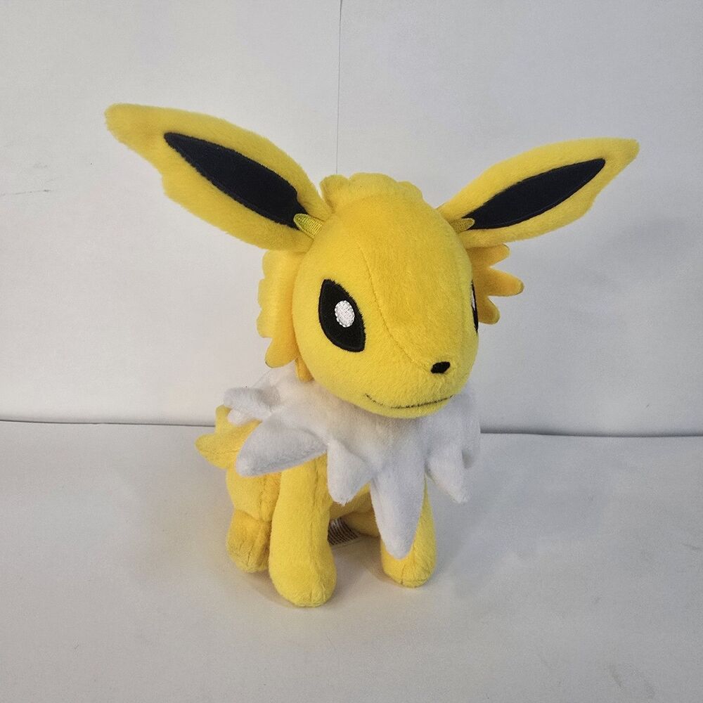 Pokemon Jolteon Plush Tomy XY Eevee Evolution Electric Type Stuffed Toy 2017 TCG